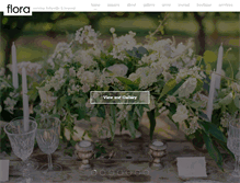 Tablet Screenshot of floraevents.com